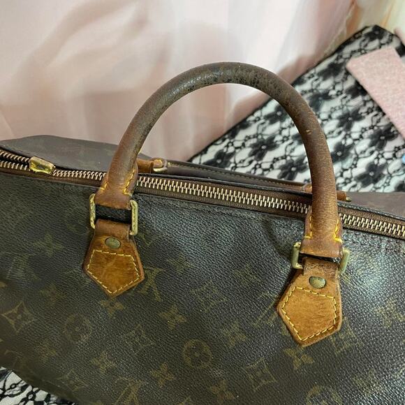 Authentic louis vuitton vintage speedy - Picture 2 of 8
